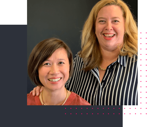 Dr Christine Dykstra and Dr Michelle Yong